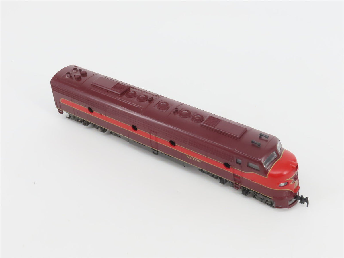 HO Scale Con-Cor 917 GMO Gulf Mobile &amp; Ohio E8 A/A Diesel Locomotive Set