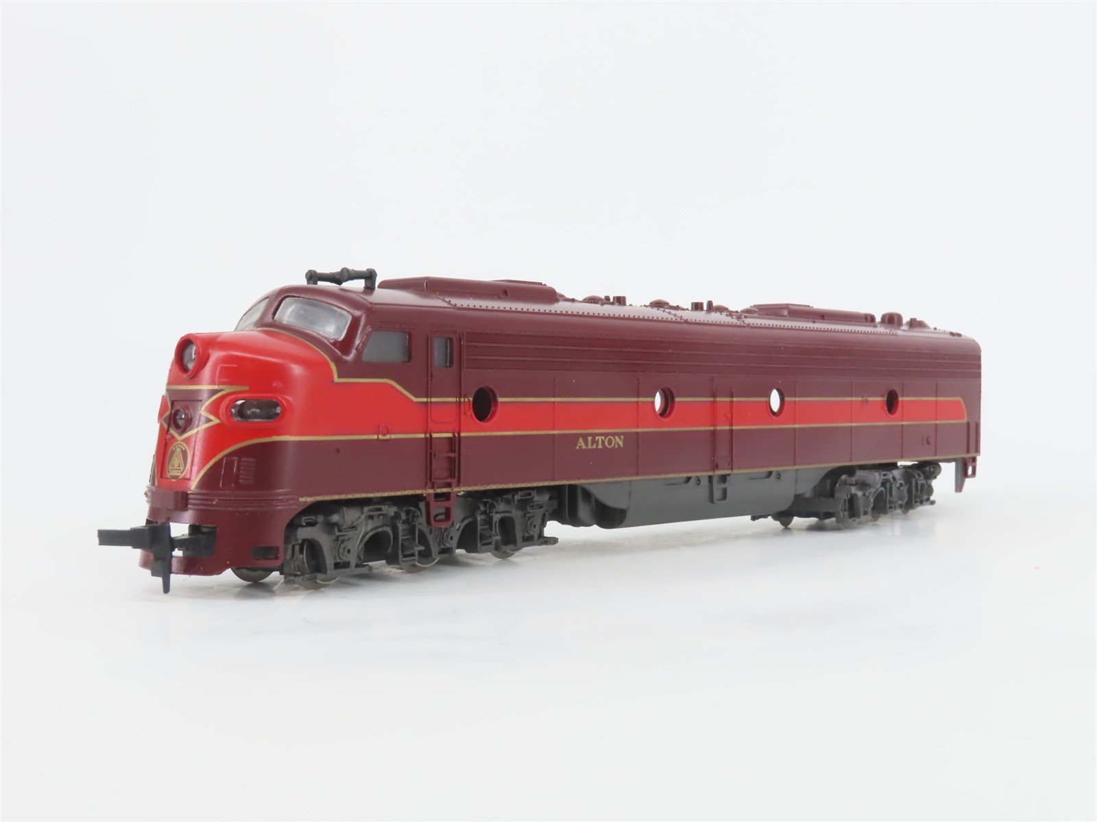 HO Scale Con-Cor 917 GMO Gulf Mobile & Ohio E8 A/A Diesel Locomotive Set