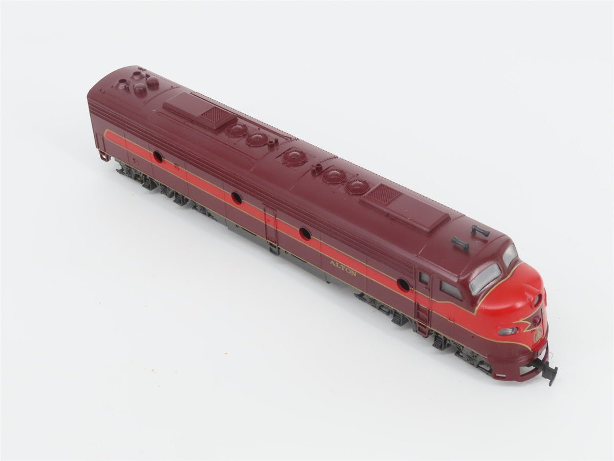 HO Scale Con-Cor 917 GMO Gulf Mobile &amp; Ohio E8 A/A Diesel Locomotive Set