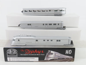 HO Scale Con-Cor 001-8721 CBQ Pioneer Zephyr Diesel Motor Train Set