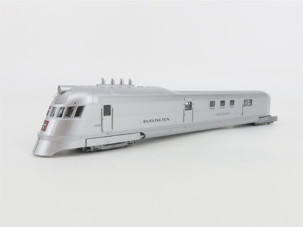 HO Scale Con-Cor 001-8721 CBQ Pioneer Zephyr Diesel Motor Train Set