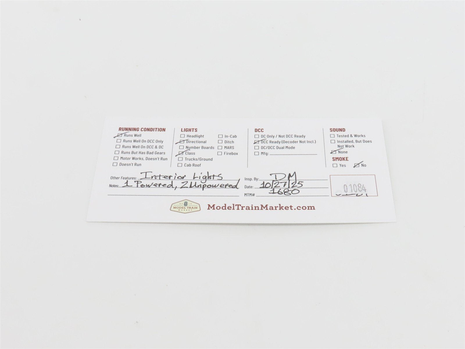 HO Scale Con-Cor 001-8721 CBQ Pioneer Zephyr Diesel Motor Train Set