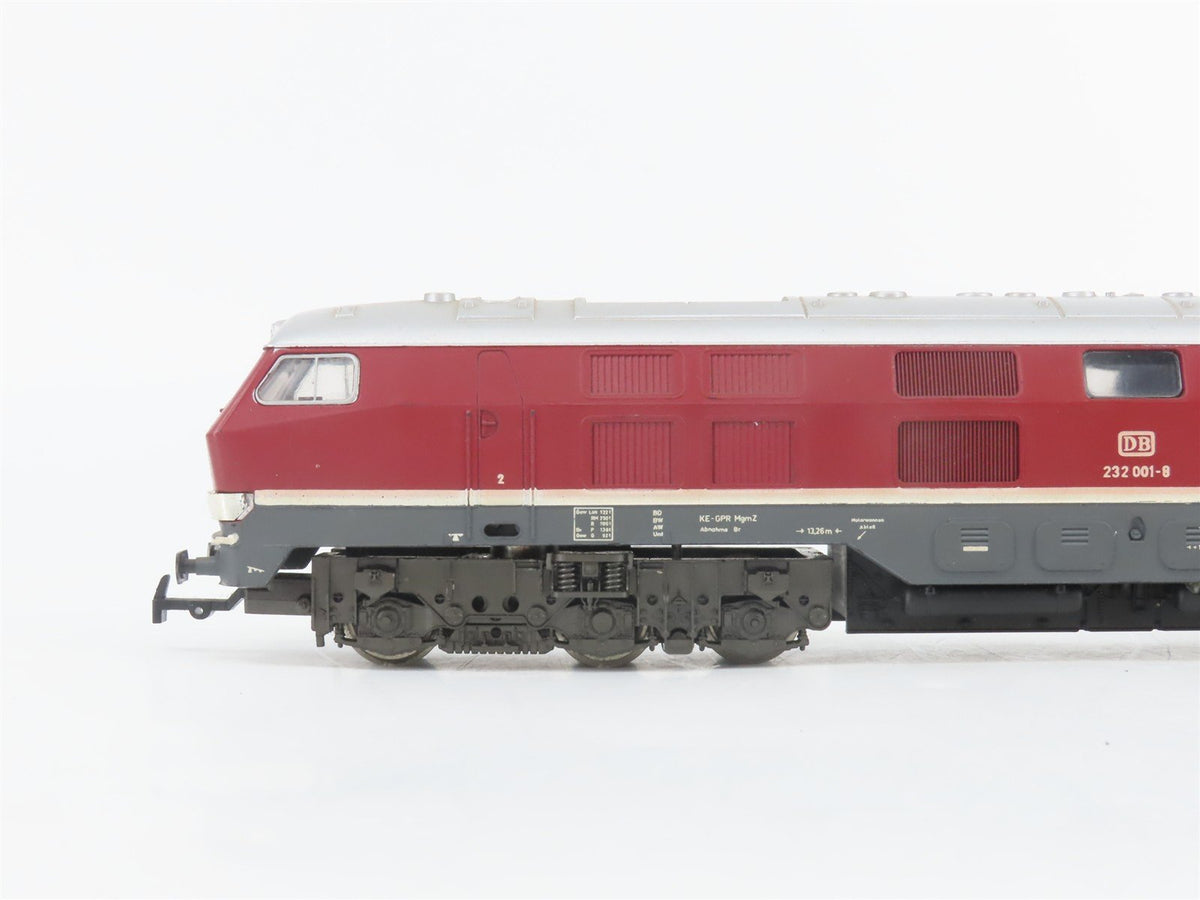 HO Scale Rivarossi 1996 DB Deutsche Bahn 232 Diesel Locomotive #001-8