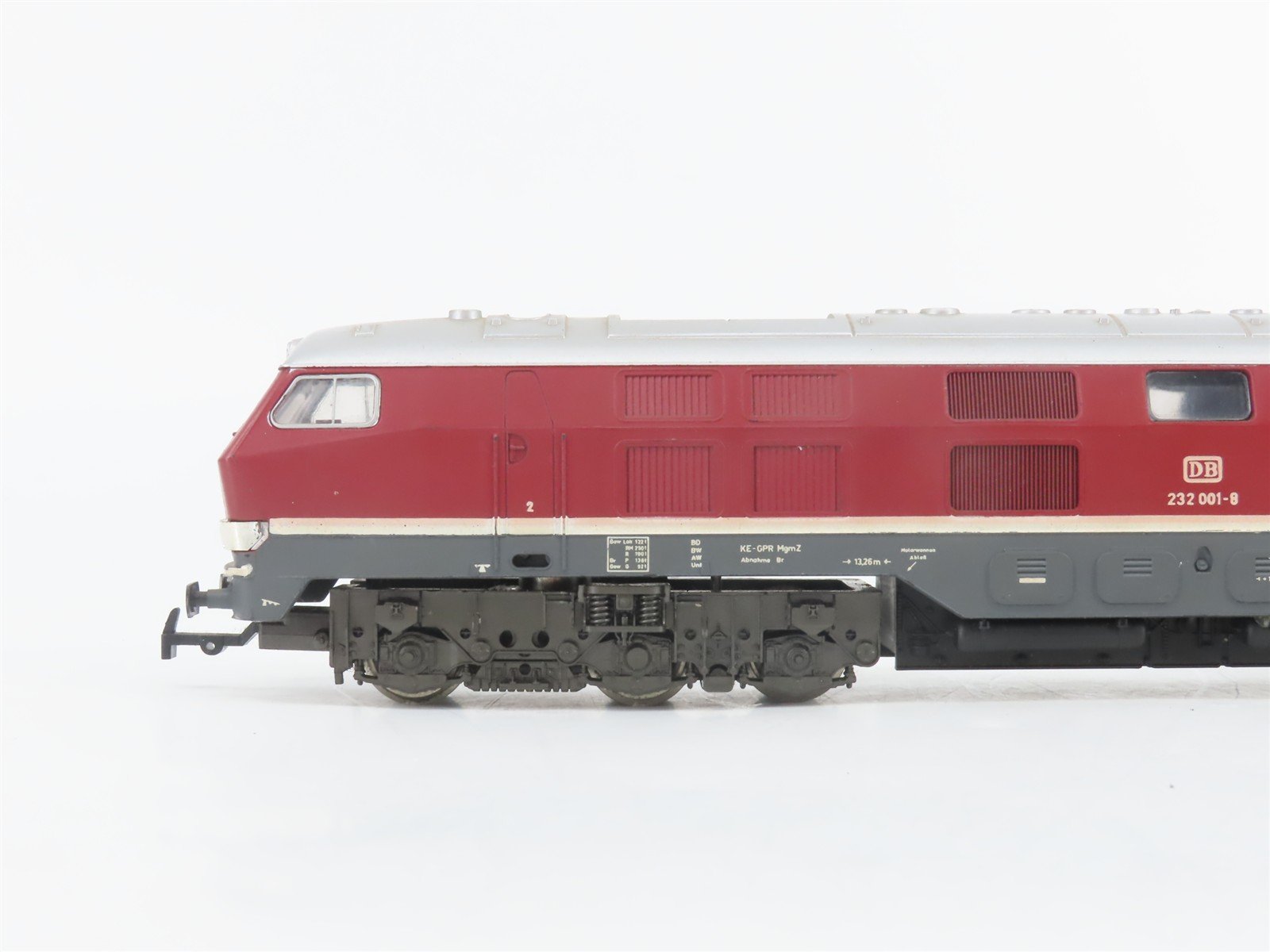 HO Scale Rivarossi 1996 DB Deutsche Bahn 232 Diesel Locomotive #001-8