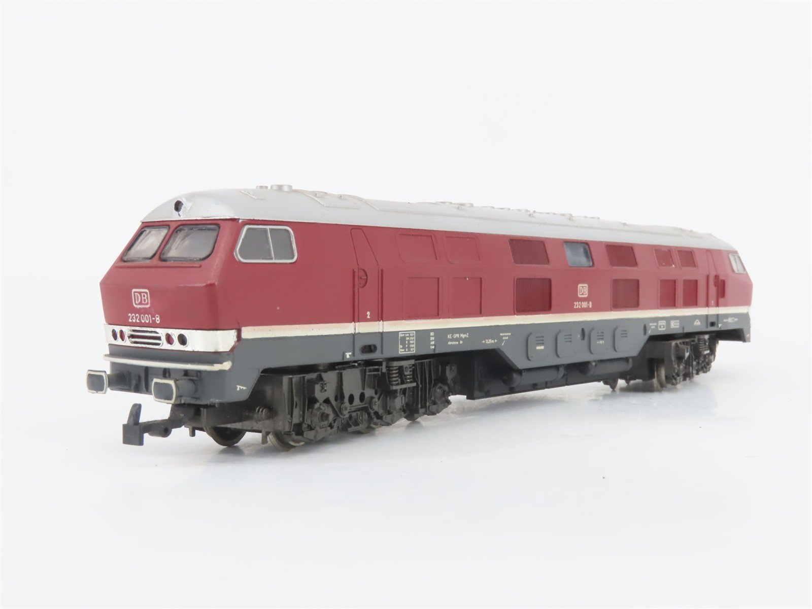 HO Scale Rivarossi 1996 DB Deutsche Bahn 232 Diesel Locomotive #001-8