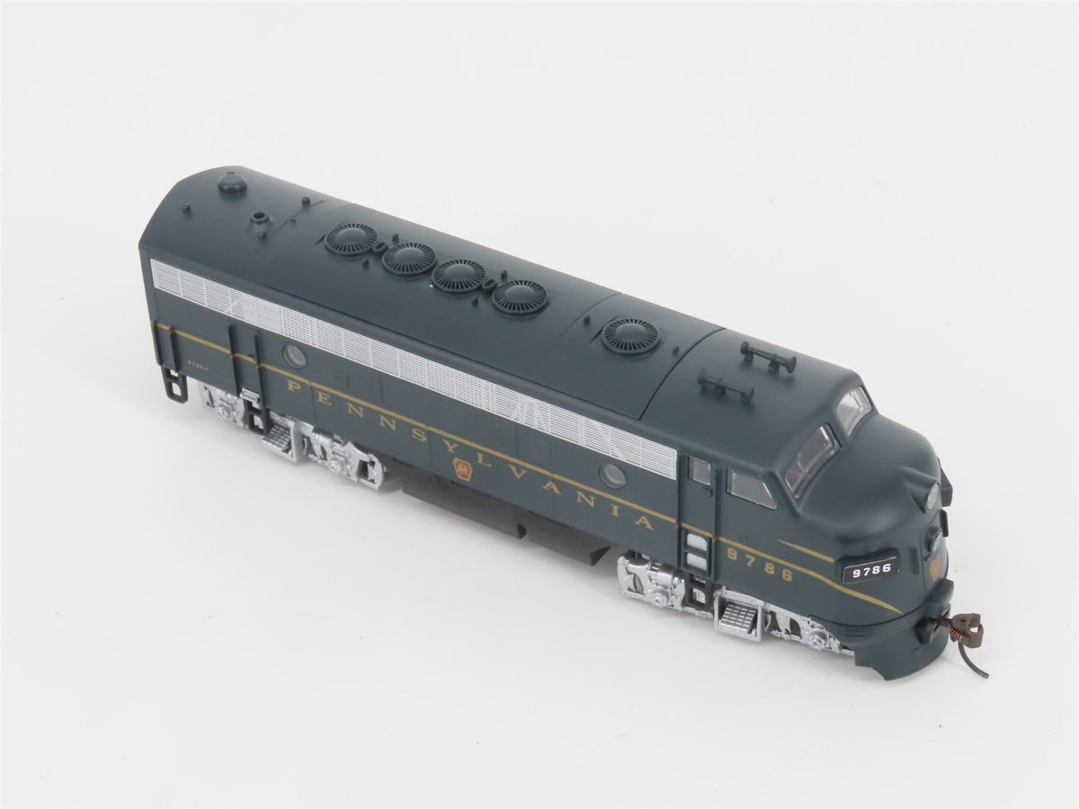 HO Scale Model Power 2163 PRR Pennsylvania Metal F7A Diesel Locomotive #9786
