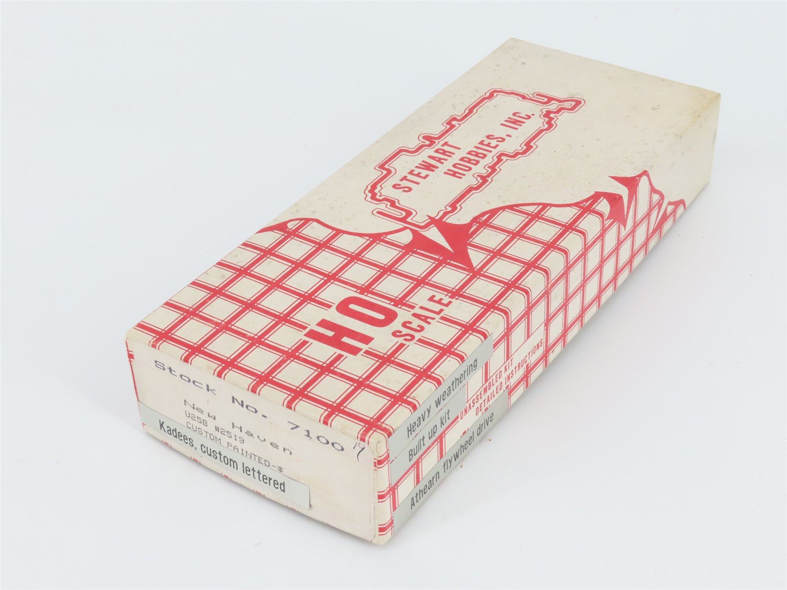 HO Scale Stewart 7100 NH New Haven U25B Diesel Locomotive #2519 CUSTOM