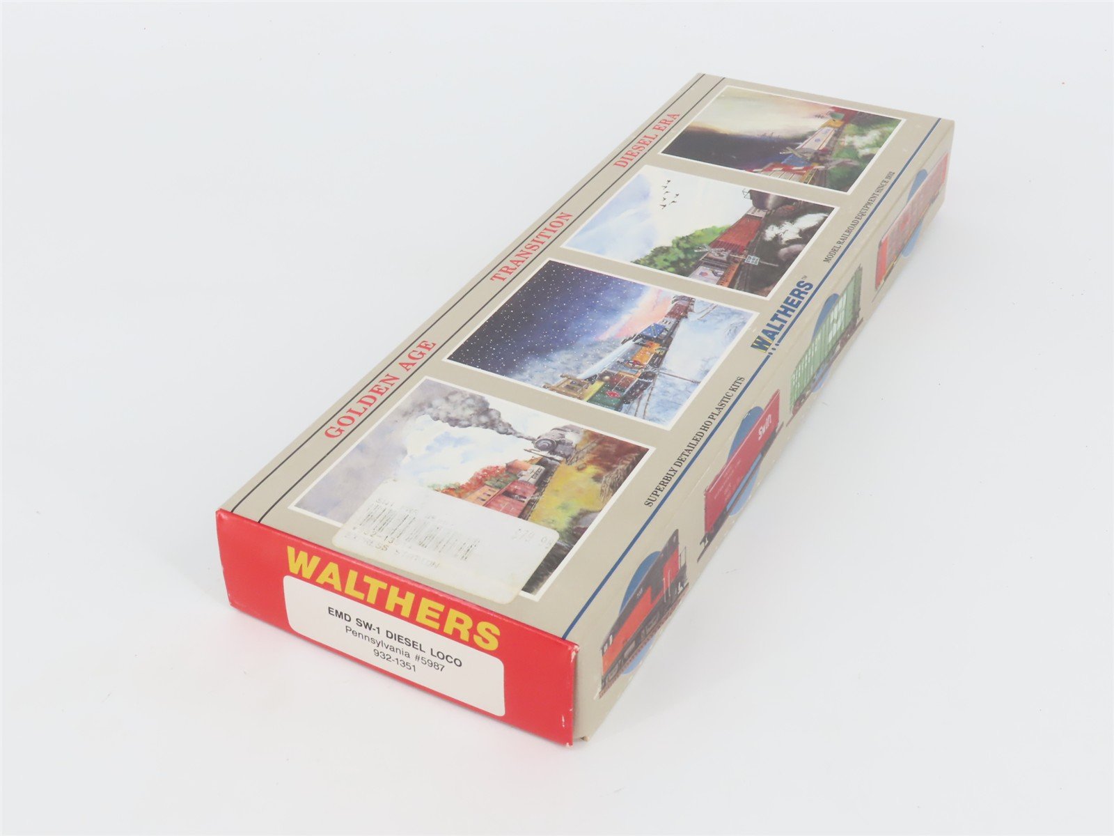HO Scale Walthers 932-1351 PRR Pennsylvania SW1 Diesel Locomotive #5987
