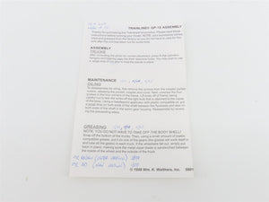 HO Scale Walthers Trainline 931-366 CR Conrail GP15 Diesel Loco #1645 Weathered