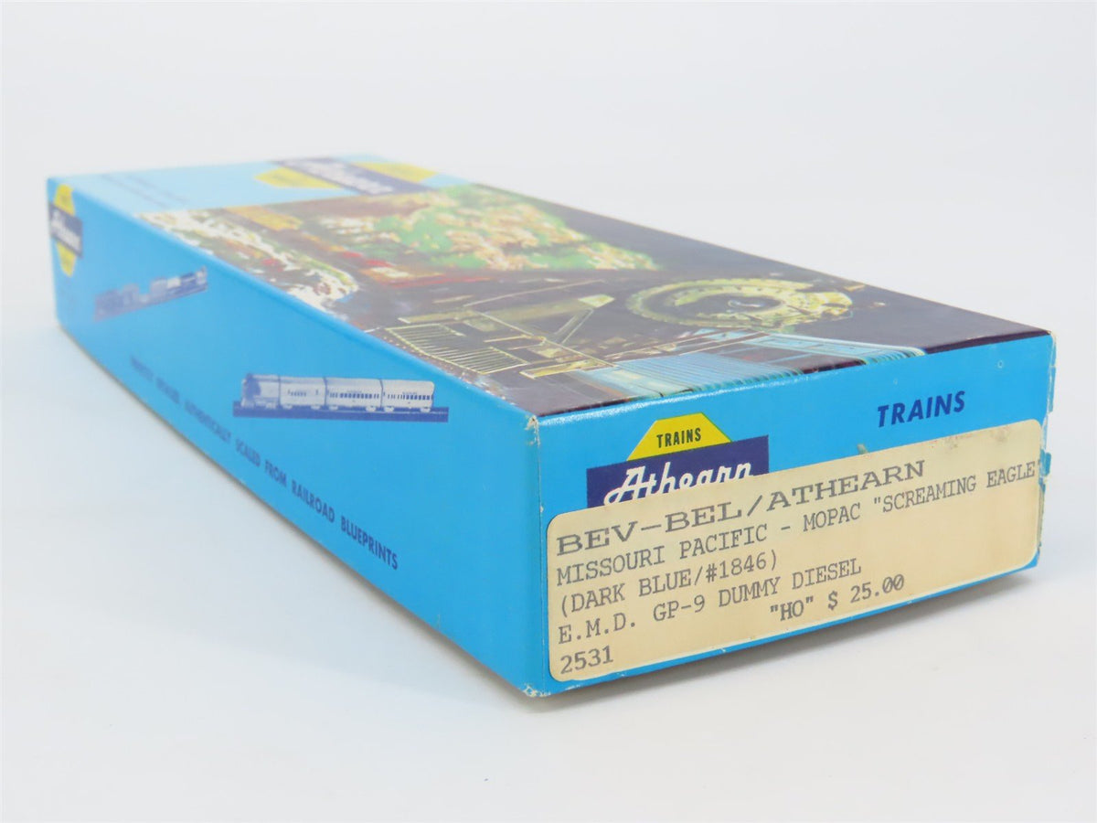 HO Scale Athearn/Bev-Bel MP Missouri Pacific GP9 Diesel Loco #1846 UNPOWERED