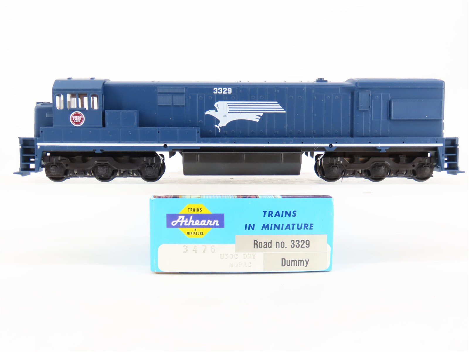 HO Scale Athearn 3476 MP Missouri Pacific U30C Diesel Locomotive #3229 UNPOWERED