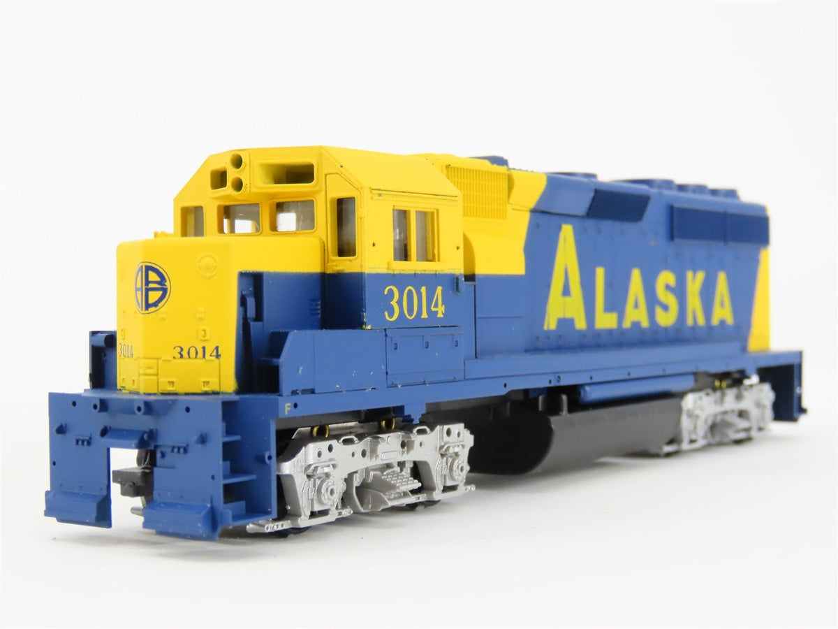 HO Scale Athearn ARR Alaska GP40 Diesel Locomotive #3014 UNPOWERED