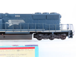 HO Scale Athearn/Eastern Railway MP Railway SD40 Diesel #3155 CUSTOM/UNPOWERED