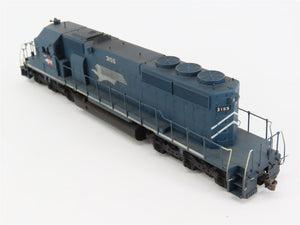 HO Scale Athearn/Eastern Railway MP Railway SD40 Diesel #3155 CUSTOM/UNPOWERED