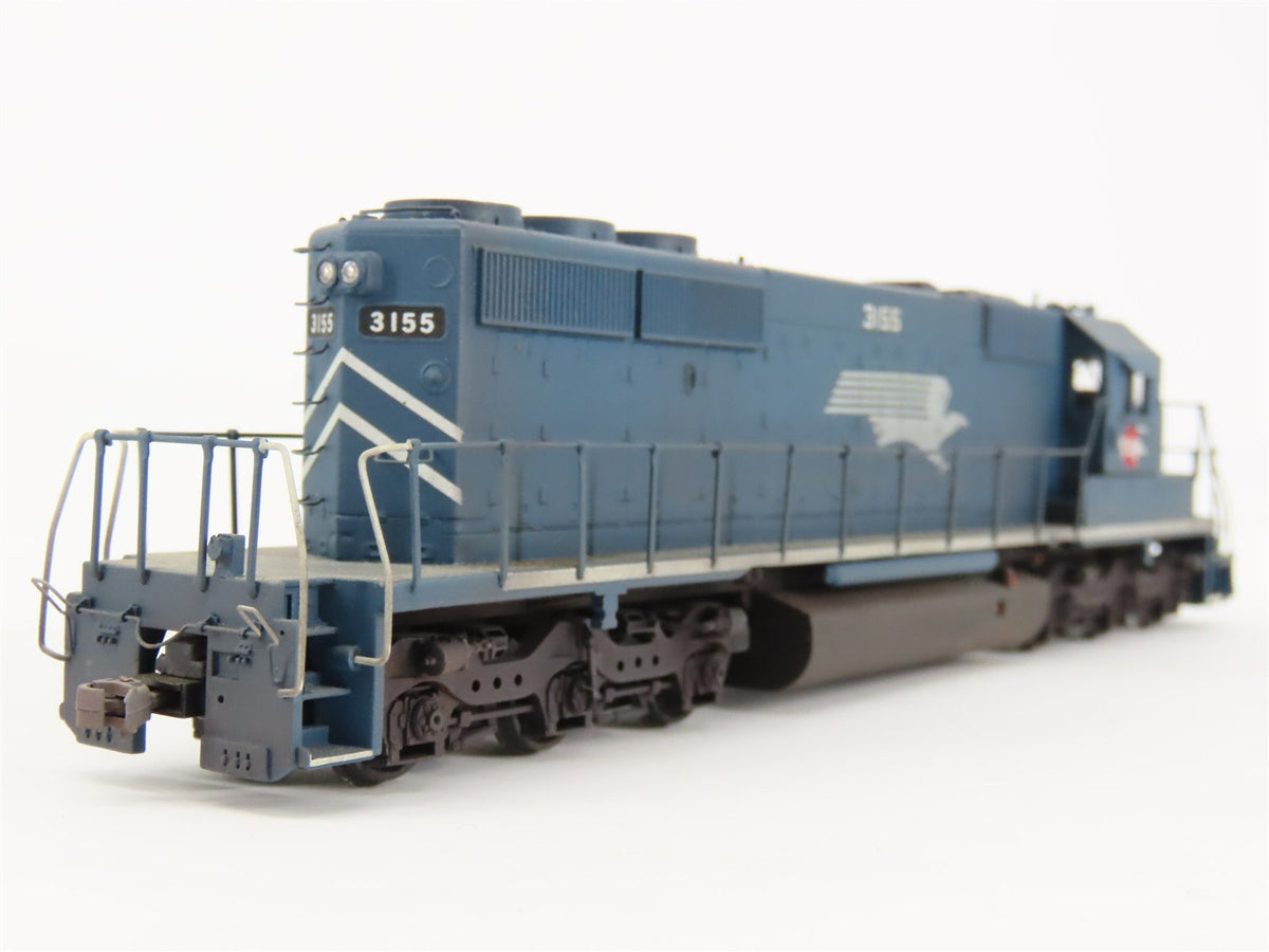 HO Scale Athearn/Eastern Railway MP Railway SD40 Diesel #3155 CUSTOM/UNPOWERED