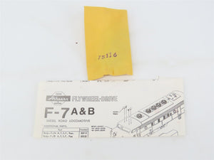 HO Scale Athearn 3006 PRR Pennsylvania F7B Diesel Loco #9832B UNPOWERED