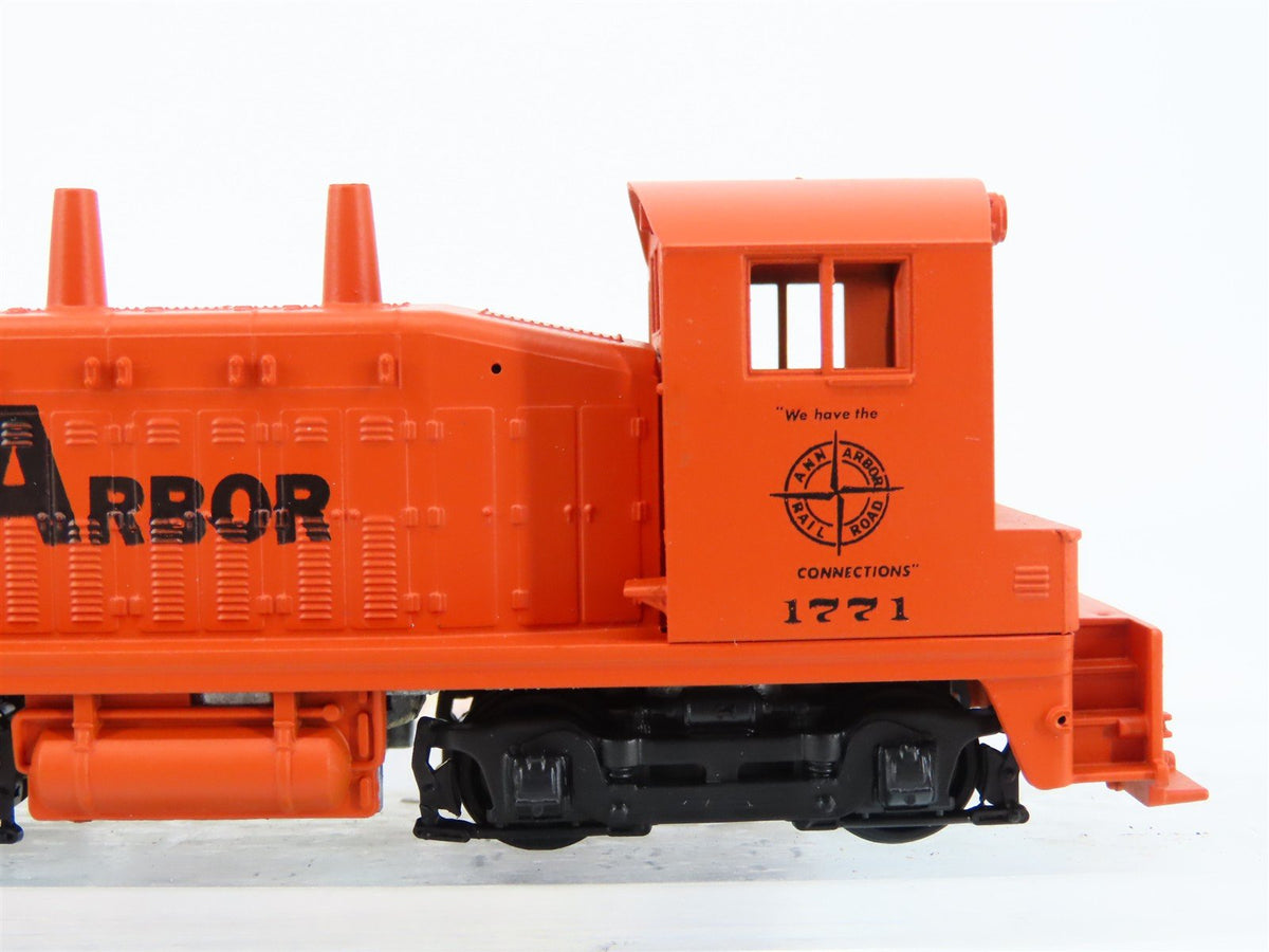 HO Scale Athearn/Bev-Bel 2553 AA Ann Arbor SW7 Diesel Locomotive #1771 UNPOWERED