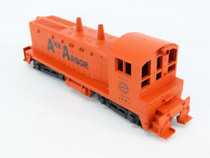 HO Scale Athearn/Bev-Bel 2553 AA Ann Arbor SW7 Diesel Locomotive #1771 UNPOWERED