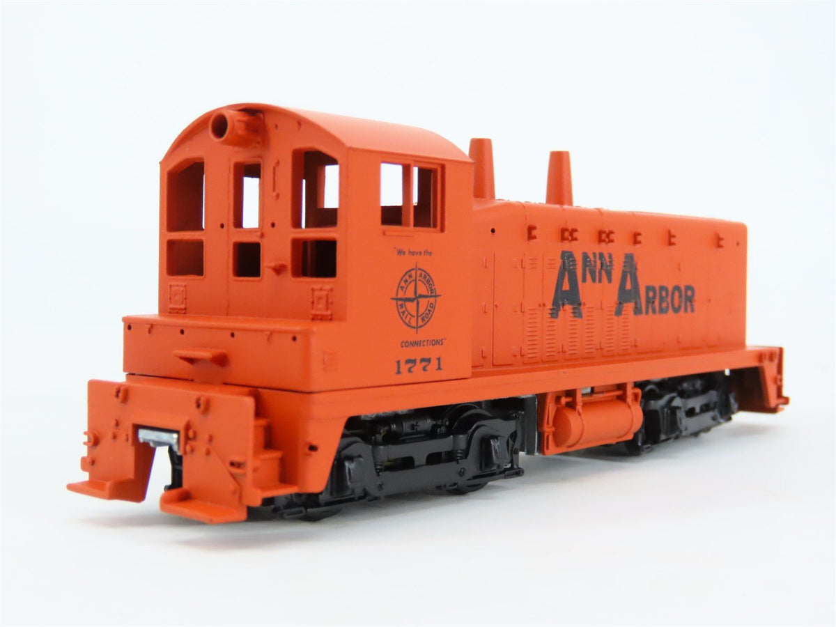 HO Scale Athearn/Bev-Bel 2553 AA Ann Arbor SW7 Diesel Locomotive #1771 UNPOWERED