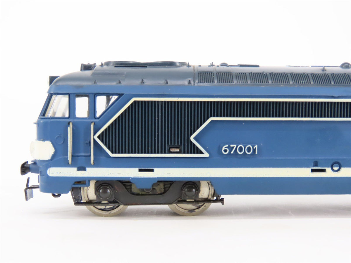 HO Scale SNCF French National Class BB Diesel Locomotive #67001