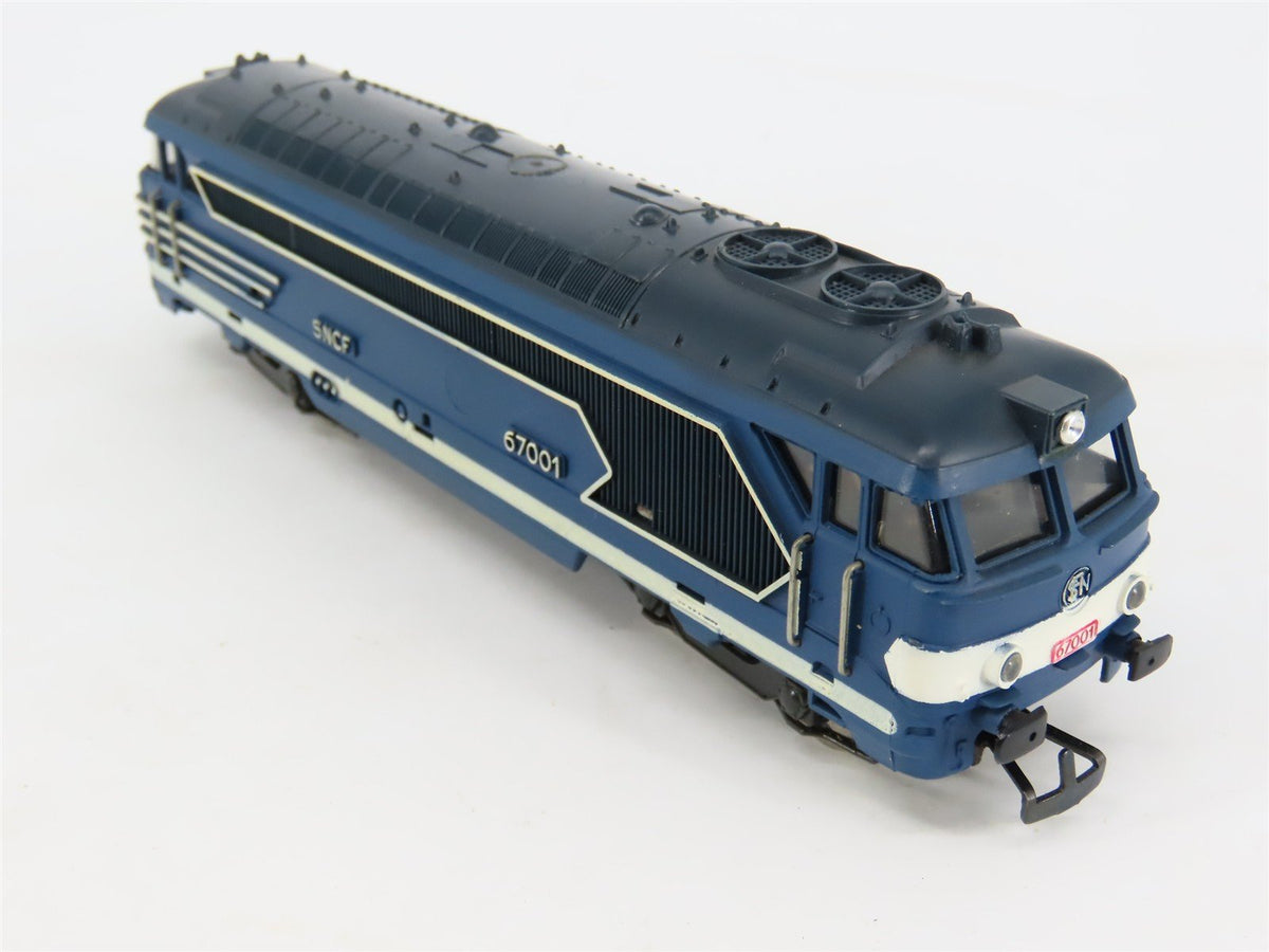 HO Scale SNCF French National Class BB Diesel Locomotive #67001