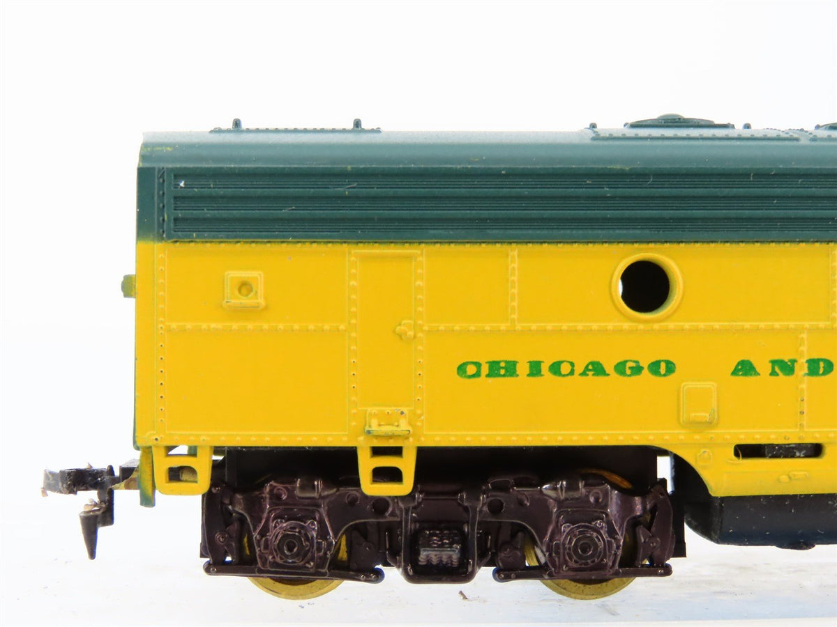 HO Scale Life-Like CNW Chicago Northwestern F7B Diesel Locomotive UNPOWERED