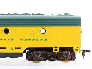 HO Scale Life-Like CNW Chicago Northwestern F7B Diesel Locomotive UNPOWERED