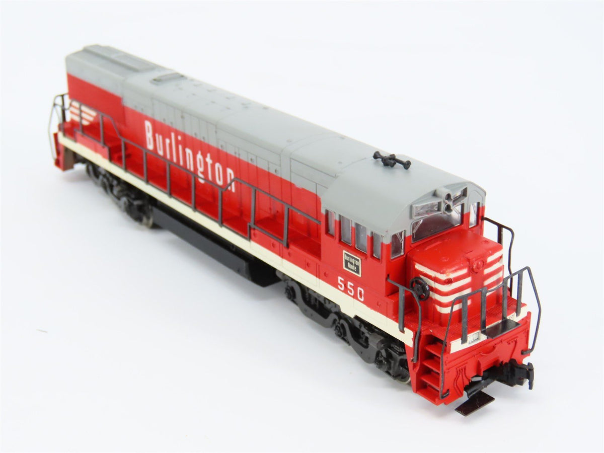 HO Scale AHM 5056 CBQ Burlington U25C Diesel Locomotive #550