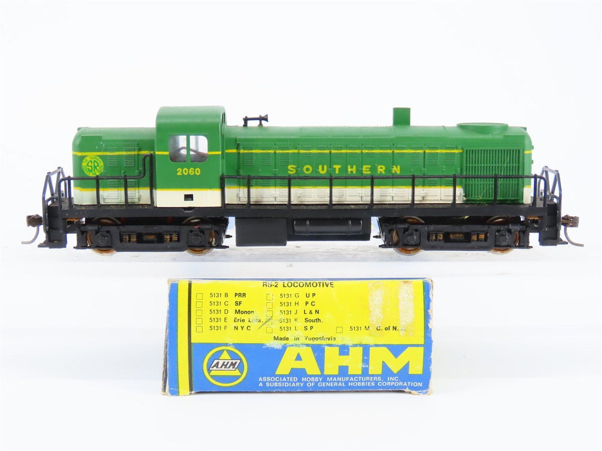 HO Scale AHM 5131K Southern RS-2 Diesel Locomotive #2060 Customized