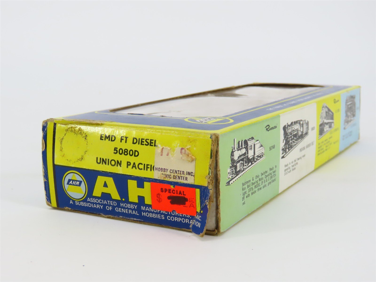 HO Scale AHM 5080D UP Union Pacific FT A Diesel Locomotive #1234