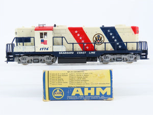 HO Scale AHM SCL Seaboard Coast Line Bicentennial GP18 Diesel Loco #1776