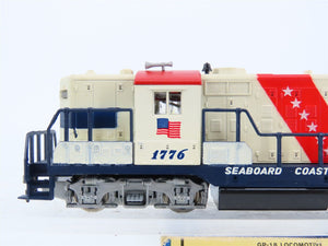 HO Scale AHM SCL Seaboard Coast Line Bicentennial GP18 Diesel Loco #1776