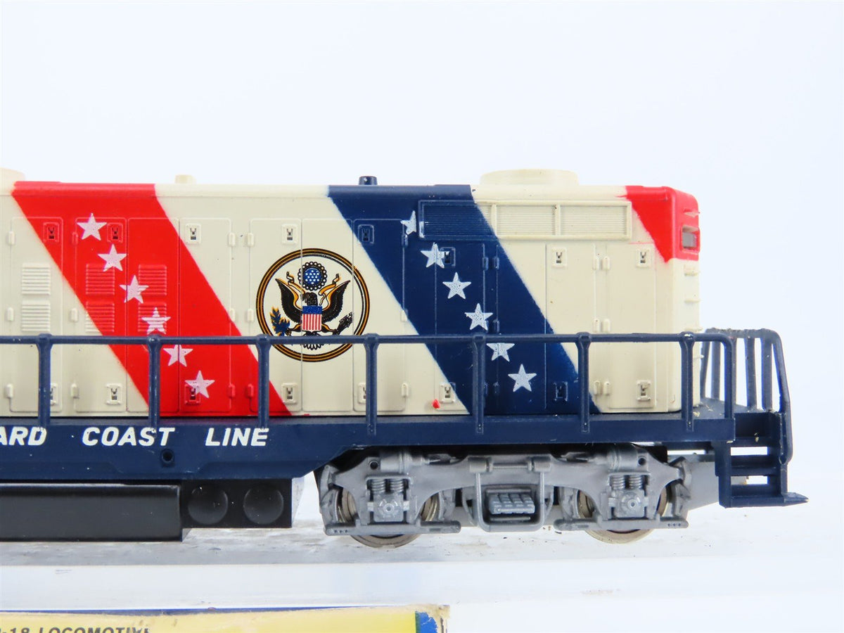 HO Scale AHM SCL Seaboard Coast Line Bicentennial GP18 Diesel Loco #1776