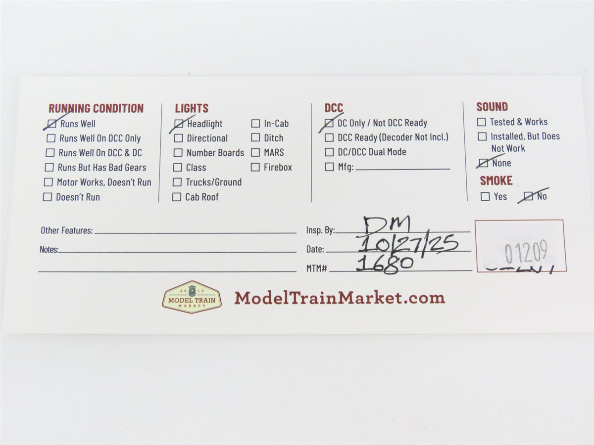 HO Scale AHM SCL Seaboard Coast Line Bicentennial GP18 Diesel Loco #1776