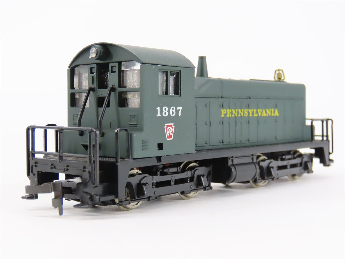 HO Scale AHM 5014D PRR Pennsylvania SW1 Diesel Locomotive #1867