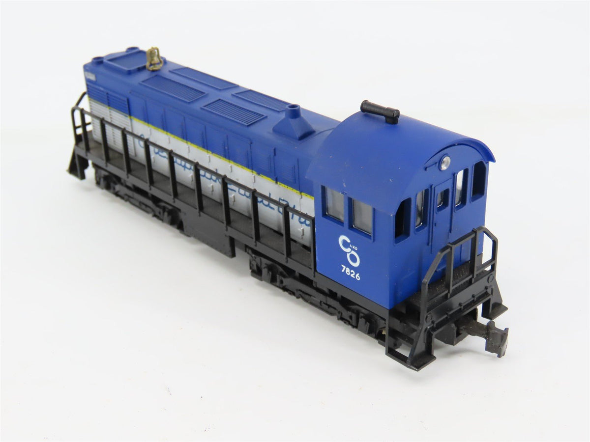HO Scale AHM 5010B C&amp;O Chesapeake &amp; Ohio Alco-1000 Diesel #7826 UNPOWERED