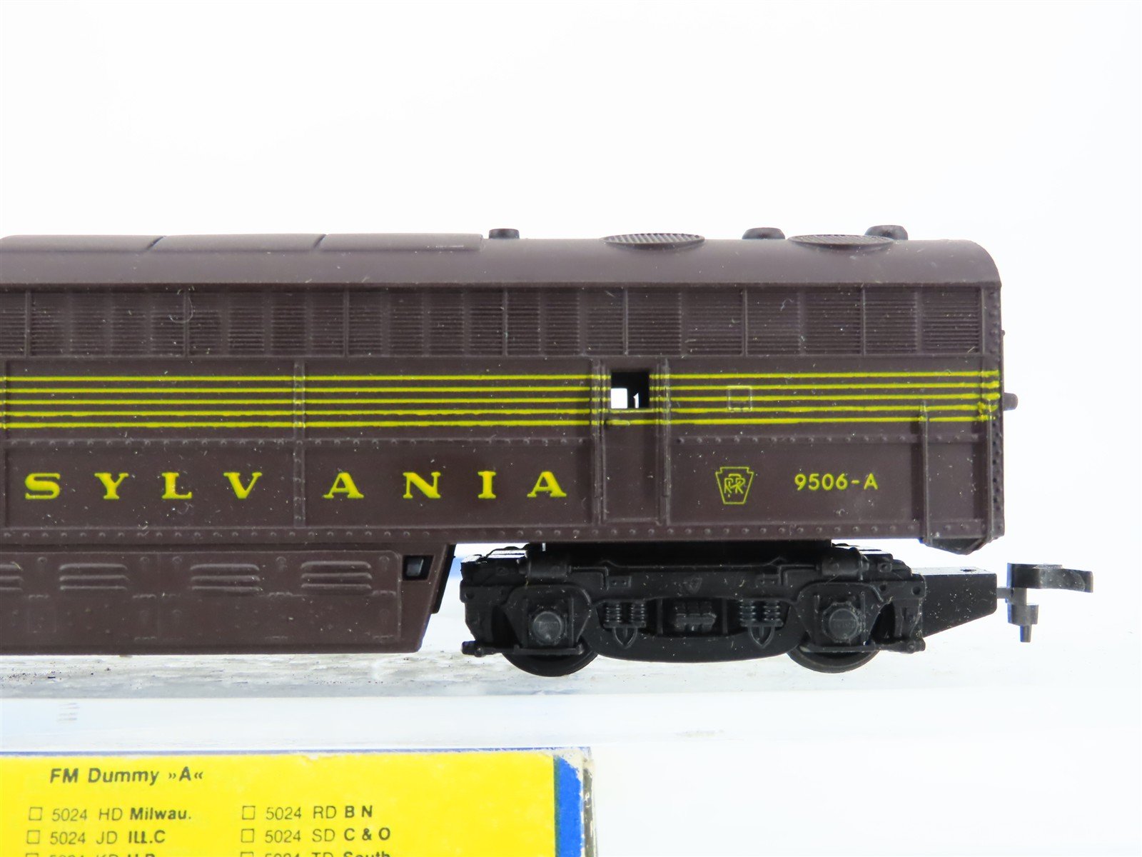 HO Scale AHM 5024DD PRR Pennsylvania FM Diesel Loco #3506 UNPOWERED