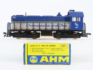 HO Scale AHM 5010B C&O Chesapeake & Ohio Alco-1000 Diesel #7826 UNPOWERED