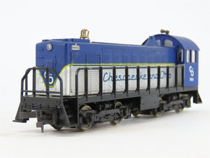 HO Scale AHM 5010B C&O Chesapeake & Ohio Alco-1000 Diesel #7826 UNPOWERED