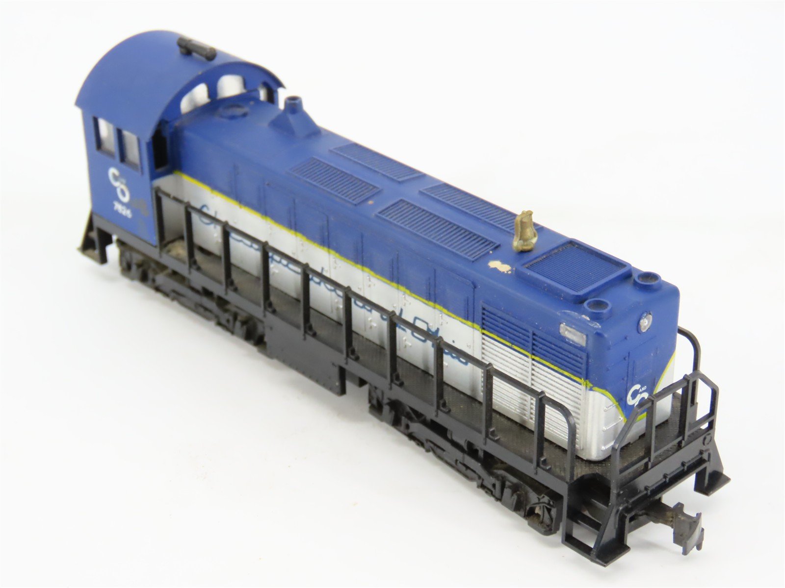 HO Scale AHM 5010B C&O Chesapeake & Ohio Alco-1000 Diesel #7826 UNPOWERED