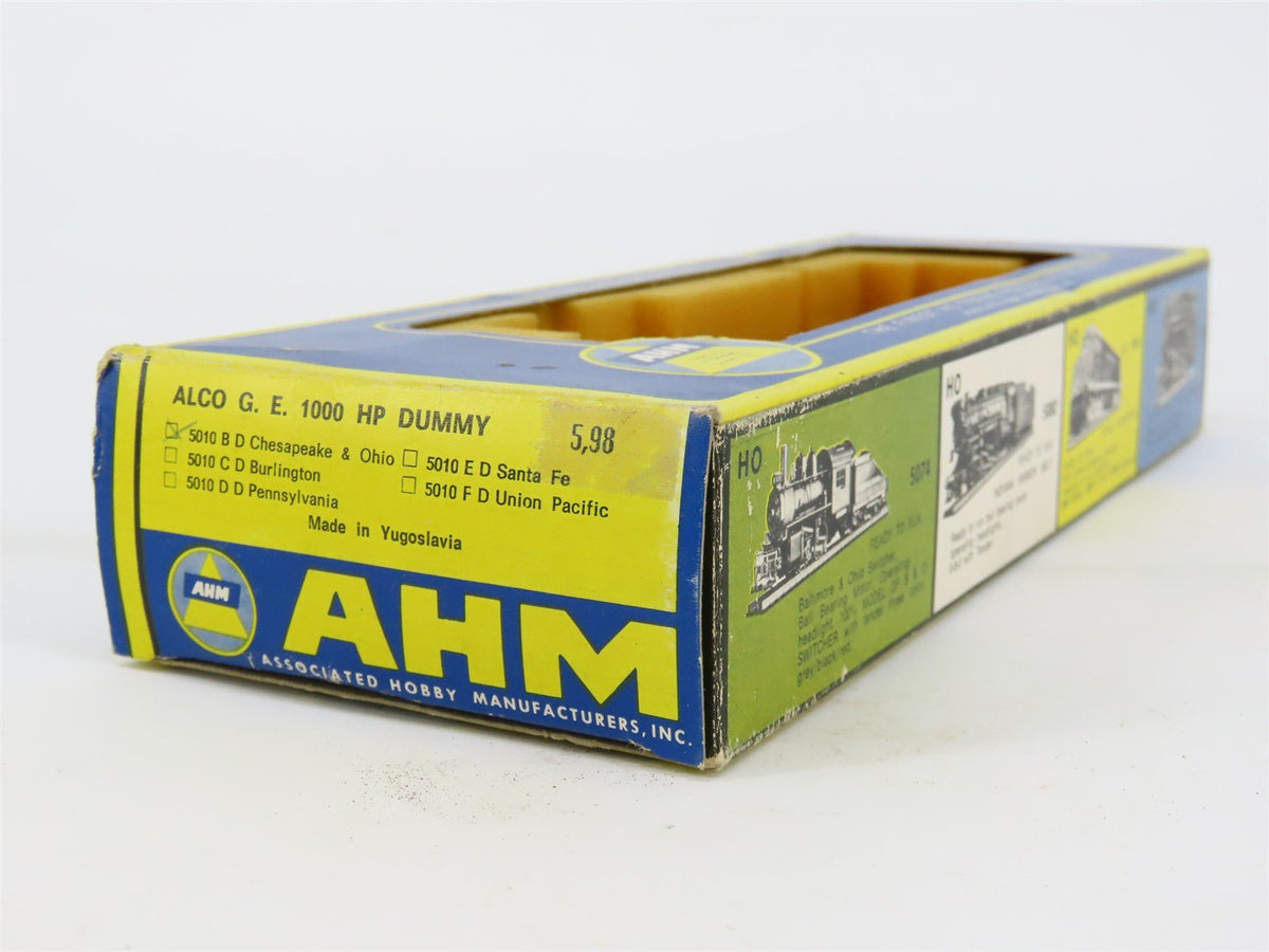 HO Scale AHM 5010B C&amp;O Chesapeake &amp; Ohio Alco-1000 Diesel #7826 UNPOWERED