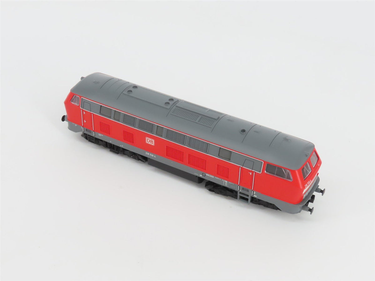 HO Roco 51231 DB-AG &quot;Construction Train&quot; BR218 Diesel Freight Starter Set w/ DCC