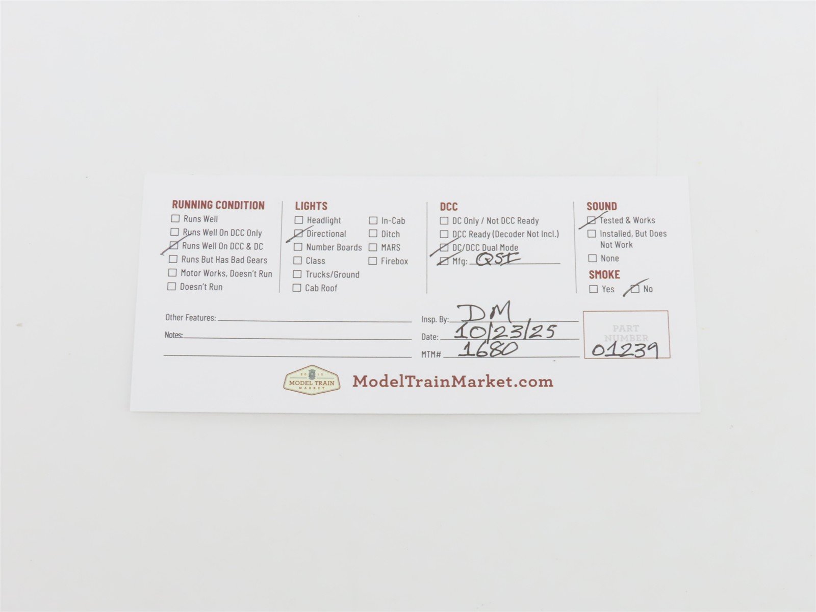 HO Atlas Master Gold 7716 PRR FM Trainmaster Diesel #8706 w/ DCC & Sound