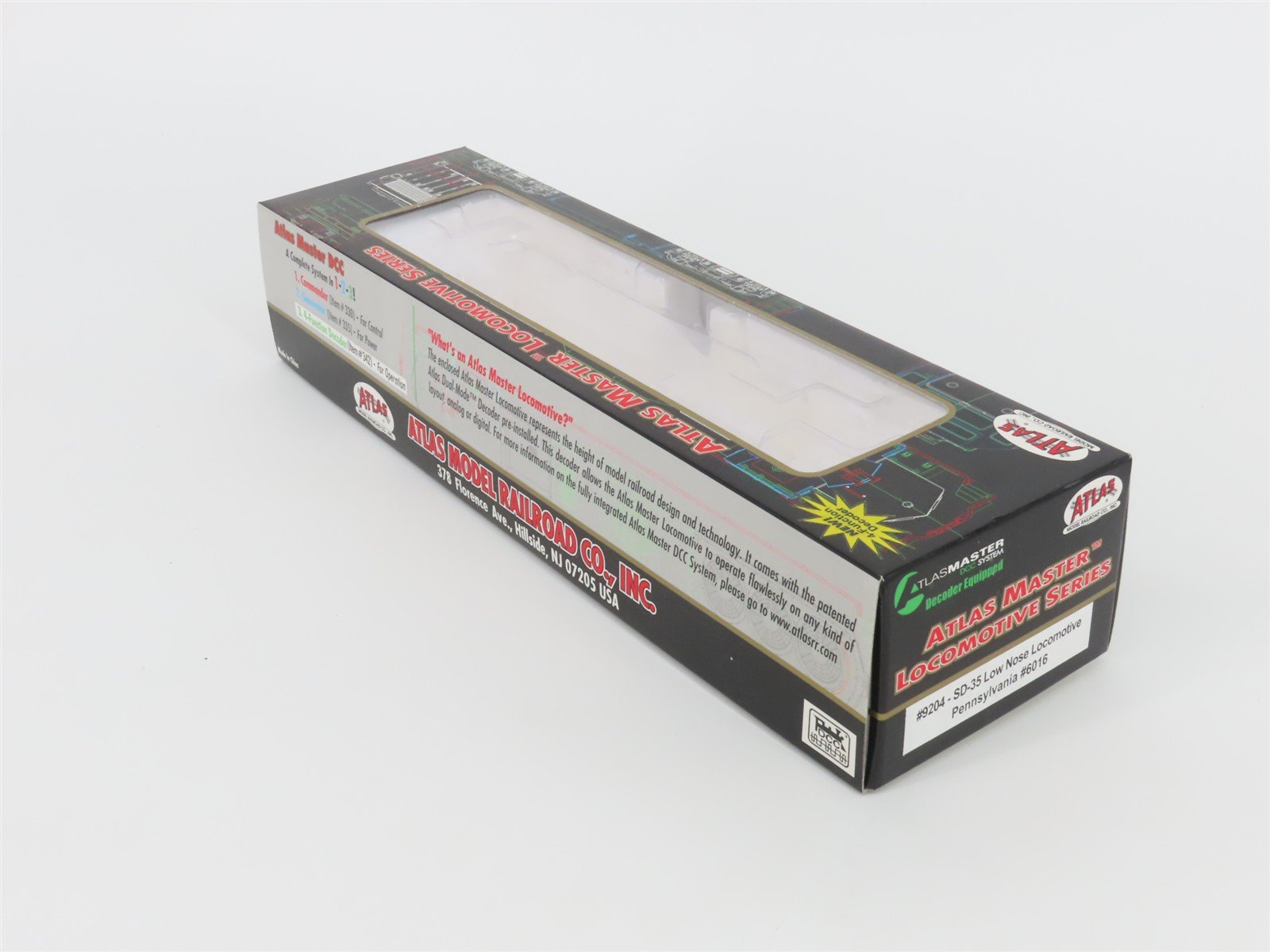 HO Scale Atlas Master PRR Pennsylvania EMD SD35 Diesel #6025 w/ DCC