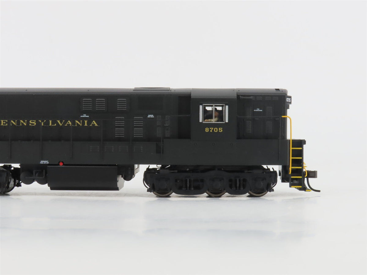 HO Atlas Master Silver 7821 PRR FM Trainmaster Ph. II Diesel #8705 - DCC Ready