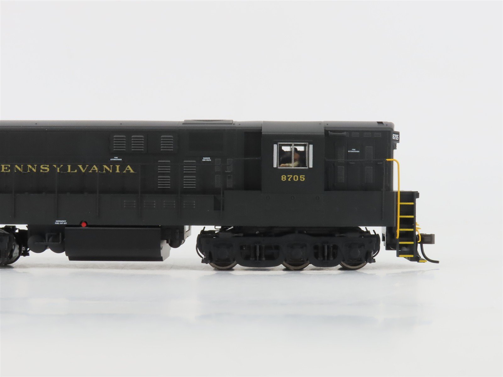 HO Atlas Master Silver 7821 PRR FM Trainmaster Ph. II Diesel #8705 - DCC Ready