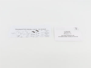 HO Atlas Master Silver 7821 PRR FM Trainmaster Ph. II Diesel #8705 - DCC Ready