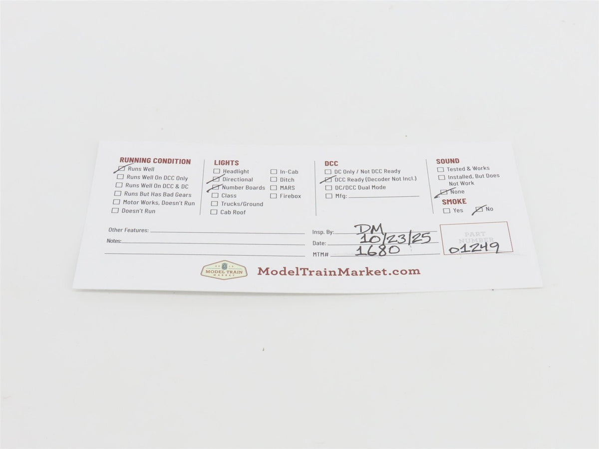 HO Atlas Master Silver 7525 UP Union Pacific EMD SD24 Diesel #400 - DCC Ready