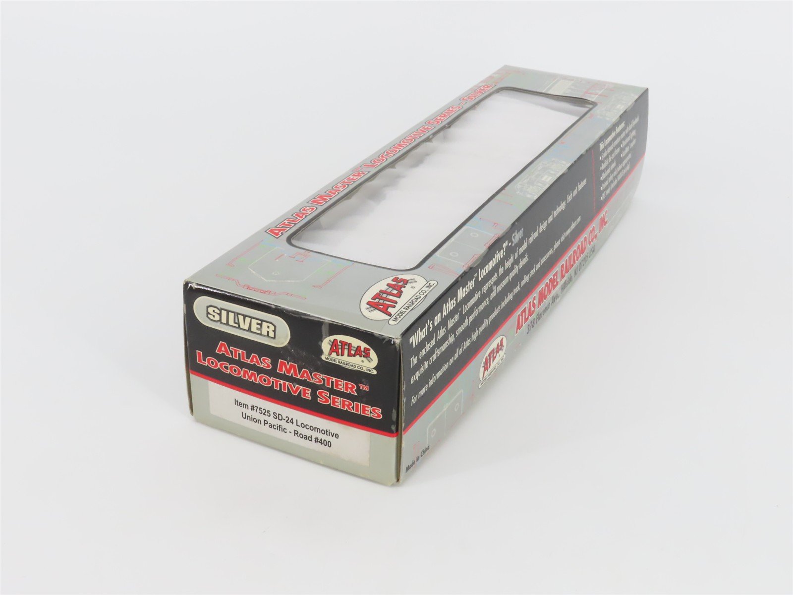 HO Atlas Master Silver 7525 UP Union Pacific EMD SD24 Diesel #400 - DCC Ready