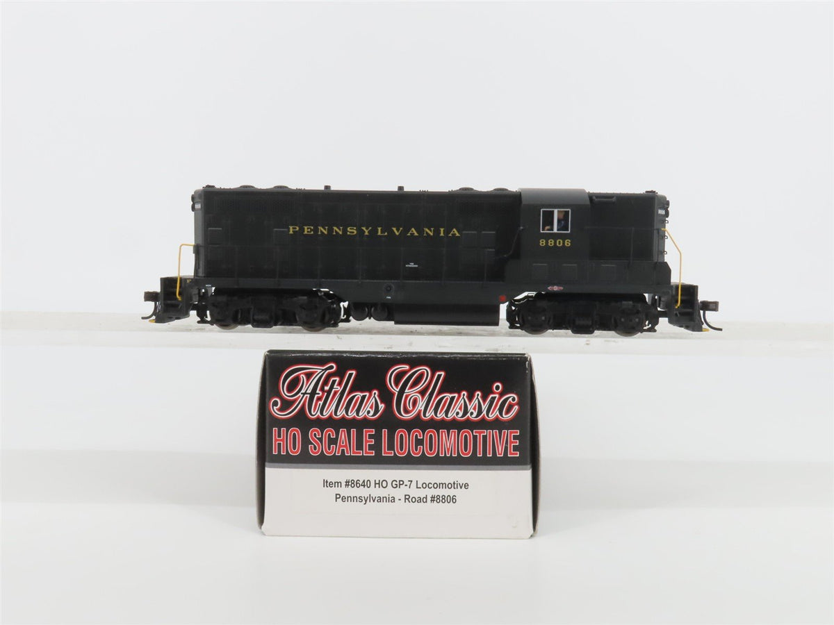HO Scale Atlas Classic 8640 PRR Pennsylvania EMD GP7 Diesel #8806 - DCC Ready